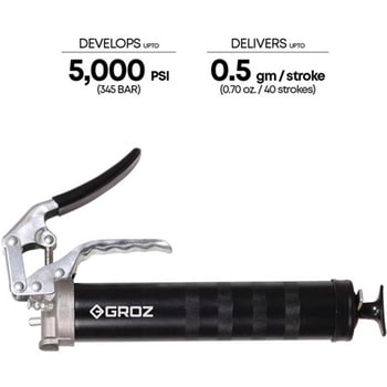 グリースポンプ(フレキシブルホース付) - エスコ