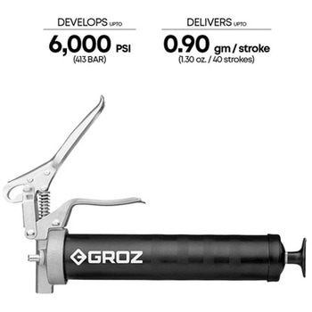 グリースガン(フレキシブルホース付) エスコ