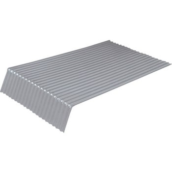 [ポリカーボネート]波板(軒先曲がり用) - エスコ