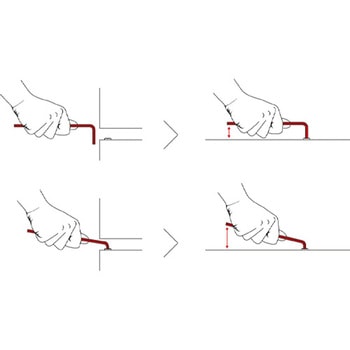[BaLL Hexagon]キーレンチ(ショートヘッド) - エスコ
