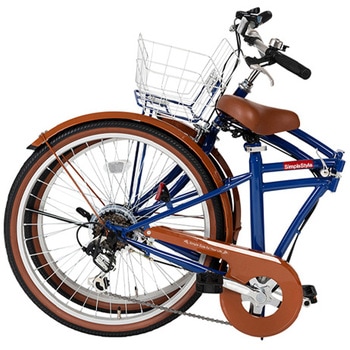 [24型]折りたたみ式自転車(低床タイプ) エスコ