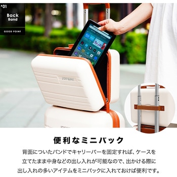 JOYWAY SORTIR(ソルティール)スーツケース+ミニバッグ+ミニポシェット3点セット DAP