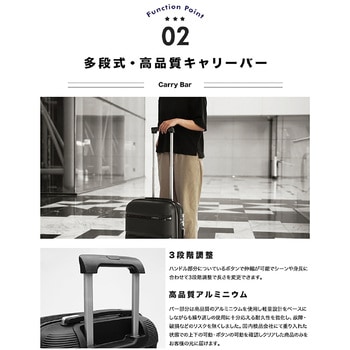 JOYWAY CALM スーツケース SMLスリーサイズセット DAP
