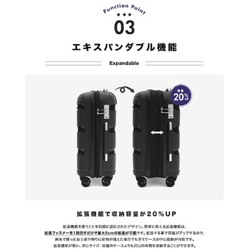 JOYWAY CALM スーツケース SMLスリーサイズセット DAP