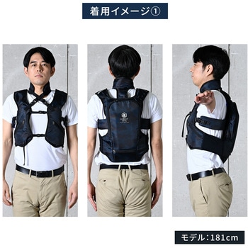 DC-Y1(BK/CAMO) 水冷服 プレミアム仕様 ダイレクトクール DIRECT COOL