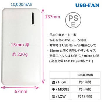 冷感保冷剤付、空調ベスト+USB空調モバイルセット 岡潮