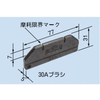 コレクタ保守部品 30Aブラシ PROTERIAL(プロテリアル)