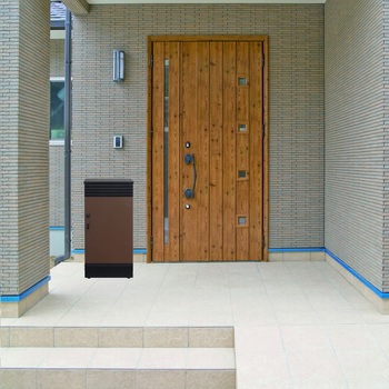 宅配ボックス リシムアップ UL-D(台座付き) ケイジーワイ工業