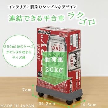 連結できるラクゴロ サンコープラスチック