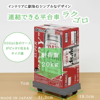 連結できるラクゴロ サンコープラスチック