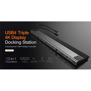 USB4 Dual 4K Multi-Port Docking Station j5 create