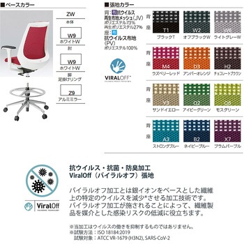 ノナチェア ハイポジションタイプ 固定肘付 アルミ脚<配送時組立サービス付> イトーキ