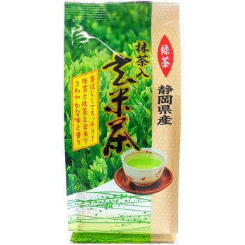 抹茶入玄米茶200g 1ケース(200g×30個) 葉桐 【通販モノタロウ】