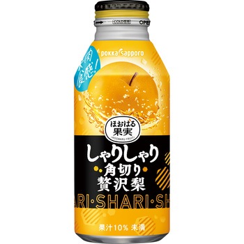 しゃりしゃり角切り贅沢梨400g ポッカサッポロフード