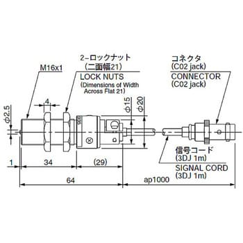 MP-935 電磁式回転検出器 1個 小野測器 【通販サイトMonotaRO】