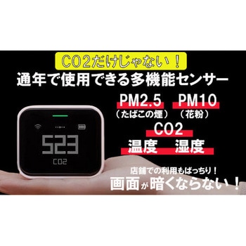 CGDN1 充電式空気測定器「チンピンライト」 1個 エムエヌケー 【通販 