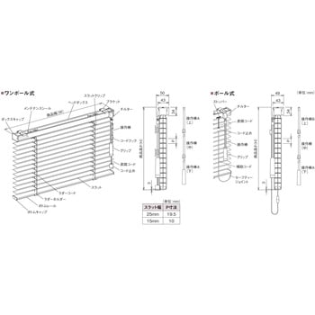 AZO15 窓用ブラインド セレーノオアシス15(AZO15) 標準タイプ 1台