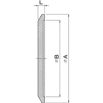 高圧用キャップ(OB・SUS304) 1個 オサメ工業 【通販サイトMonotaRO】