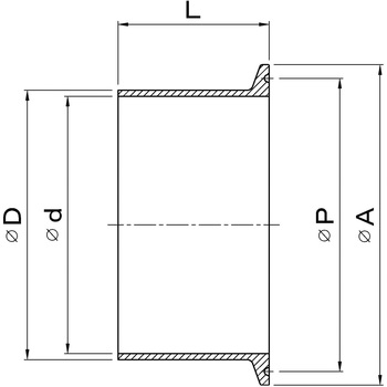 Wロングフェルール(SUS316L) オサメ工業