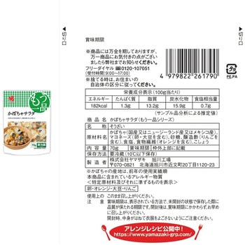 [冷蔵]おかずもう一品 6種バラエティセット 12食分(ポテトサラダ・ごぼうサラダ・かぼちゃサラダ・ツナ&コーンマカロニサラダ・きんぴらごぼう・ひじき煮) 各2個 ヤマザキ