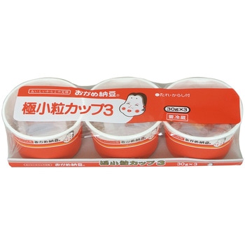 [冷蔵]極小粒カップ3 たれ・からし付 30g×3P おかめ納豆