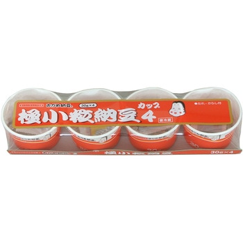 [冷蔵]極小粒カップ4 たれ・からし付 30g×4P おかめ納豆