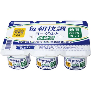 [冷蔵]チチヤス 毎朝快調ヨーグルト低糖質6P チチヤス