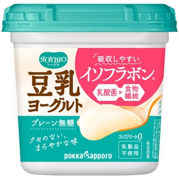 [冷蔵]ソイビオ豆乳ヨーグルトプレーン無糖 ポッカサッポロフード
