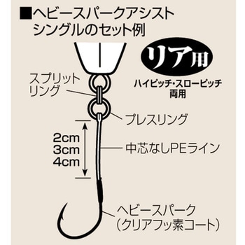 ヘビースパークアシスト シングル Shout! シャウト!
