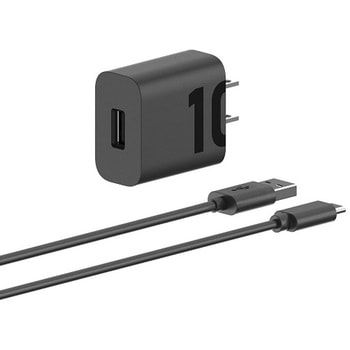 10W Rapid Wall Charger and 1m USB-A to C cable モトローラ