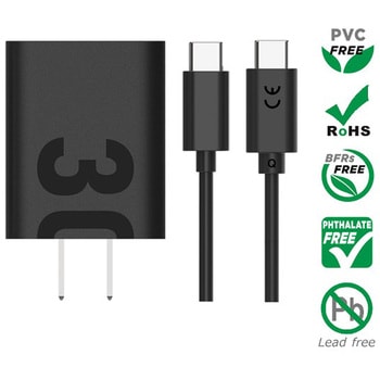 TurboPower 30USB-C USB-PD QC4.0 and 1m USB-C to C cable モトローラ