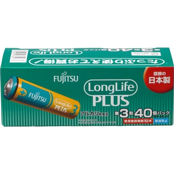 アルカリ乾電池 ロングライフプラス 単3形 FDK