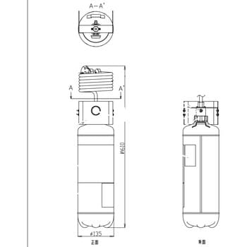 FHL10K キッチンレオ 住宅用下方放出型自動消火装置 1台 モリタ宮田 【通販モノタロウ】