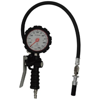 60-600kPa タイヤゲージ&チャック エスコ