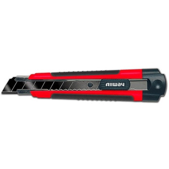 カッターナイフ(オートロック式/ソフトグリップ) エスコ