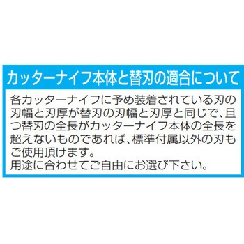 カッターナイフ替刃(ケース付) エスコ