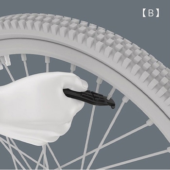 自転車メンテナンスツールセット(タイヤレバー付) エスコ