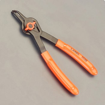 軸・穴兼用スナップリングプライヤー[45°] - エスコ