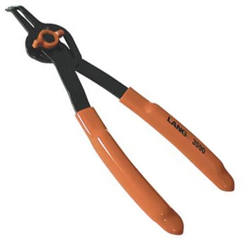 軸・穴兼用スナップリングプライヤー[45°] エスコ