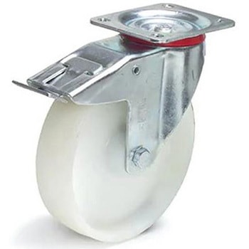 金具付キャスター(自在/ポリアミドタイヤ) エスコ