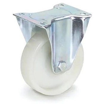 金具付キャスター(固定金具/ポリアミドタイヤ) エスコ