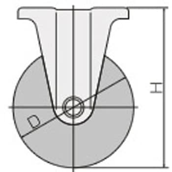 金具付キャスター エスコ
