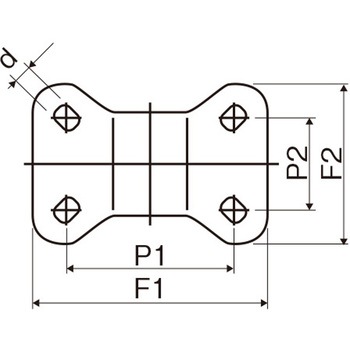 金具付キャスター エスコ