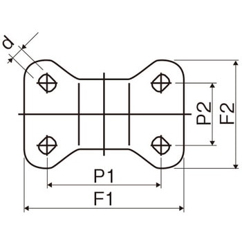 金具付キャスター エスコ