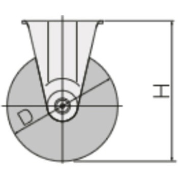 金具付キャスター エスコ