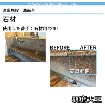 研磨大王 手作業用研磨シート ハーフサイズ バンガードエンタープライズ