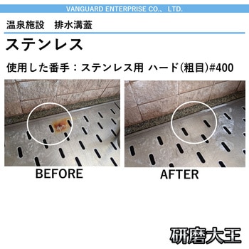 研磨大王 手作業用研磨シート ハーフサイズ バンガードエンタープライズ