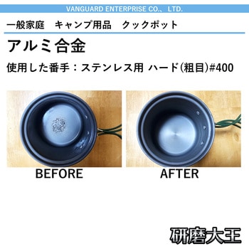 研磨大王 手作業用研磨シート ハーフサイズ バンガードエンタープライズ