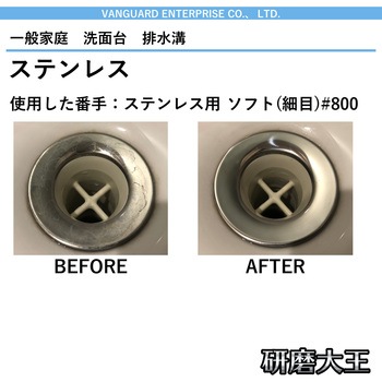 研磨大王 手作業用研磨シート ハーフサイズ バンガードエンタープライズ