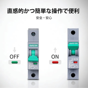 ミニチュアサーキットブレーカー RENOGY JAPAN